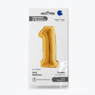 NUMERO 1 ORO cm.35
