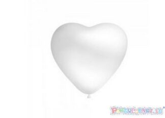 10" CUORE BIANCO 001 STANDARD pz.100