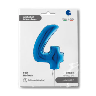 NUMERO 4 BLU cm.102