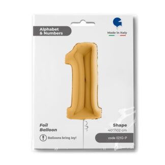 NUMERO 1 ORO cm.102