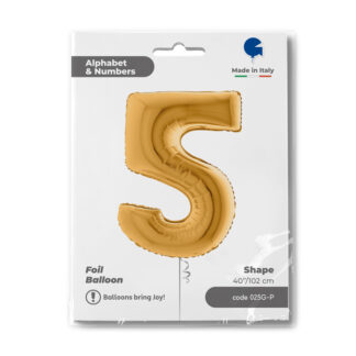 NUMERO 5 ORO cm.102