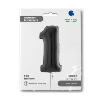 NUMERO 1 NERO cm.102