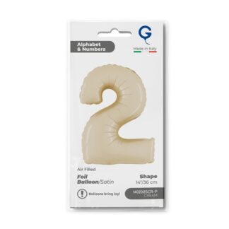 NUMERO 2 SATIN CREAM cm.35