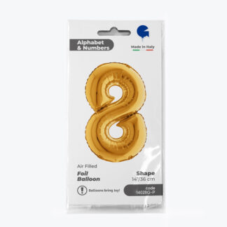NUMERO 8 ORO cm.35