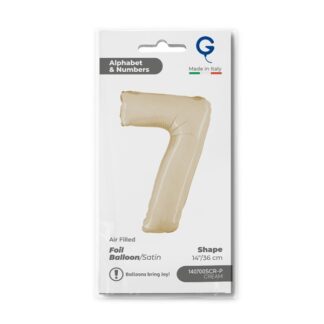 NUMERO 7 SATIN CREAM cm.35