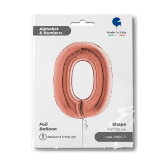NUMERO 0 ROSE GOLD cm.102