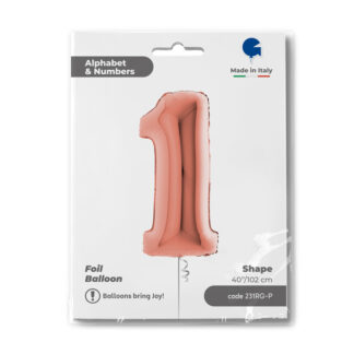 NUMERO 1 ROSE GOLD cm.102