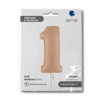 NUMERO 1 SATIN NUDE cm.102