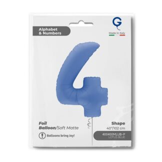 NUMERO 4 SOFT MATTE LOTUS BLUE cm.102