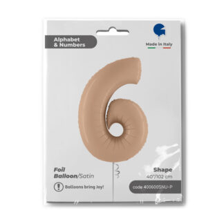NUMERO 6 SATIN NUDE cm.102