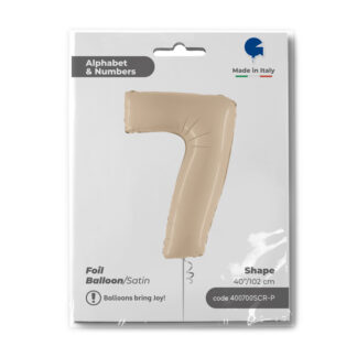 NUMERO 7 SATIN CREAM cm.102