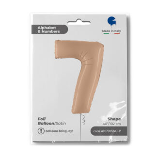 NUMERO 7 SATIN NUDE cm.102