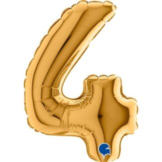 NUMERO 4 ORO cm.17 pz.10