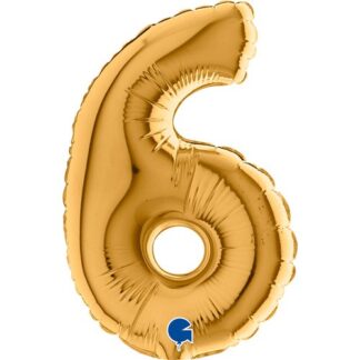 NUMERO 6 ORO cm.17 pz.10