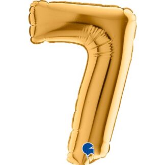 NUMERO 7 ORO cm.17 pz.10