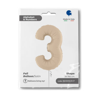 NUMERO 3 SATIN CREAM CM.66 SALVA ELIO
